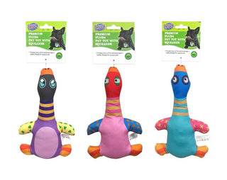 Canvas Series Duck Dog Toy W/Squeaker