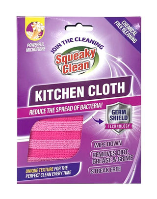 Mircrofibre Kitchen Cleaning Cloth - Germ Shield Technology