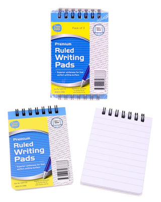 A7 Spiral Notebooks -3PK