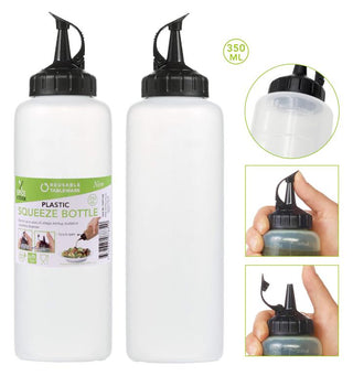 350ML Mini Plastic Multi-Function Squeeze Bottles