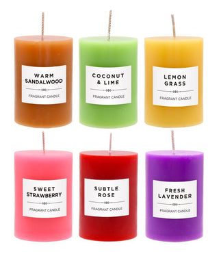 Scented Pillar Candle - 5CM X 7CM