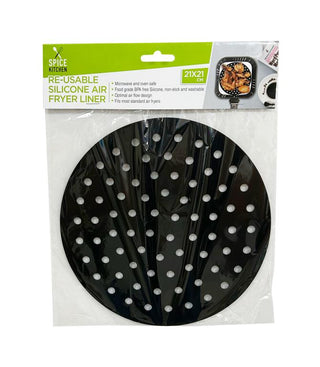 Re-usable Silicone Air Fryer Mat - Round Series