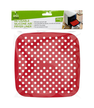 Re-Usable Silicone Air Fryer Mat - Square Series