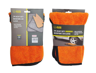 2PK - Microfibre Heavy Duty Car Cleaning Towel