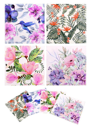 20PK 3PLY Napkins - 33CM x 33CM - Series #2