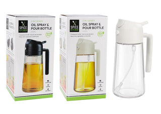 Oil Spray & Pour Bottle - 470ML