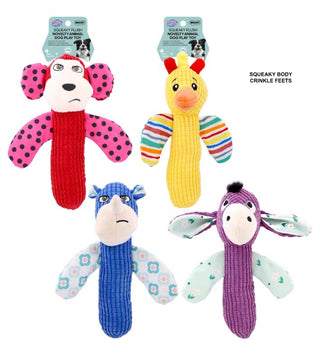 Plush Animal Shaped Dog Toy - 24CM x 20CM X 7CM