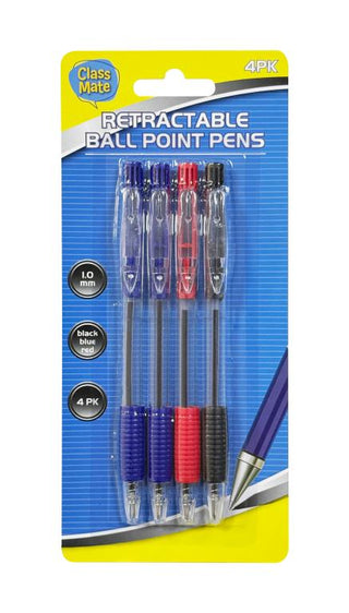 4PK Premium Ball Point Pens