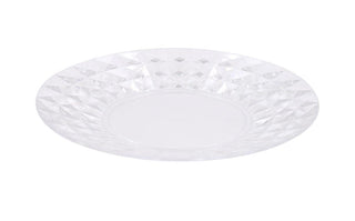 Acrylic Plastic Reusable Small Plate -20CM X 2.2CM