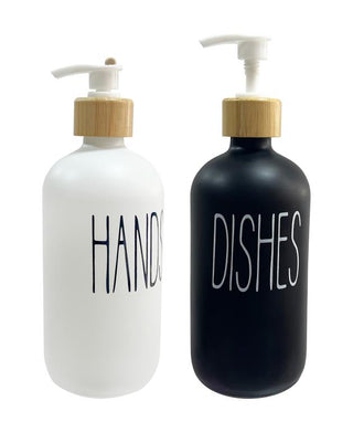 Premium Soap Dispenser - Hands & Dishes Design