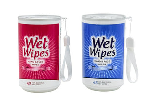 45PK Anti Bacterial Wet Wipes
