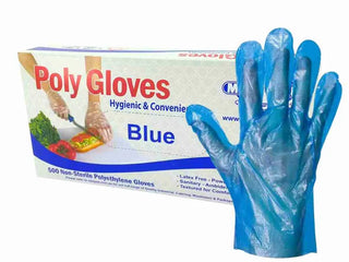 LDPE Blue Gloves XL 500pcs