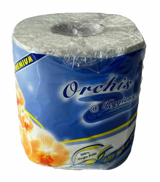 Orchis' 3-Ply Individual Wrapped Toilet Virgin Paper Roll  (220Shts/Roll)