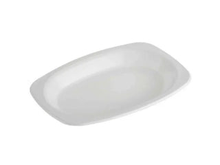 Genfac 7x9" Oval Plate White