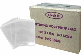 75 x 145mm PP Bags 50um
