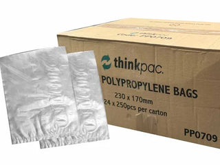 230 x 170mm PP Bags 6000pcs