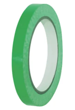 12 Roll PVC Tape Green12mm x 66m