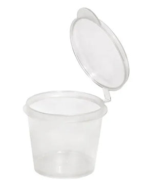 25ml PP Sauce Cup with Hinged Lid (3000pcs/CTN)