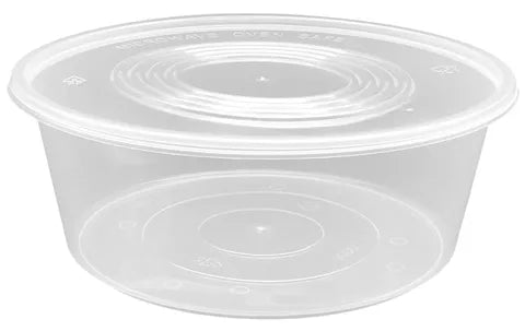 3000ml Round Container Set – 90 Sets – IFPACK