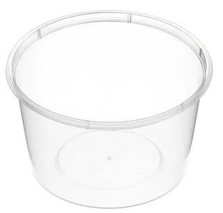Genfac' 500ml Round Container 500pcs/CTN