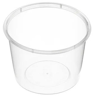 Genfac' 600ml Round Container 500pcs/CTN