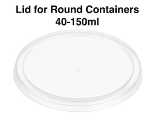 Genfac Small Round Lids 80mm