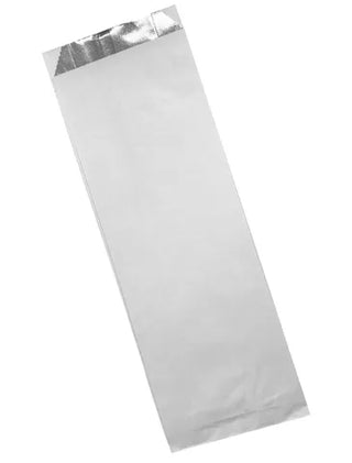 Foil Lined Plain White Bags