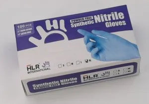 Synthetic Nitrile Blue Gloves XL