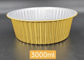 Foil Round Container 3000ml