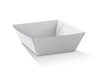 White corrugated tray / small 500pc/ctn