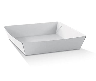 White Corrugated Tray / Large250pc/ctn
